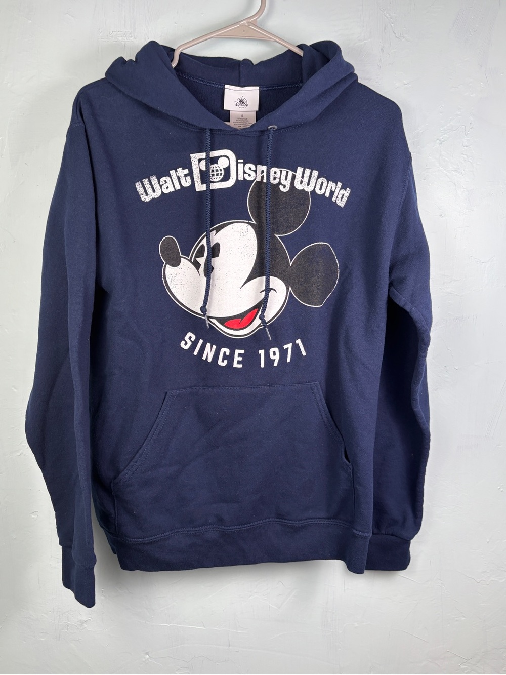 Disney Walt Disney Works Navy Mickey Mouse Graphic Hoodie - Men's